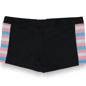 Transgender Flag Tomboier Swim Shorts